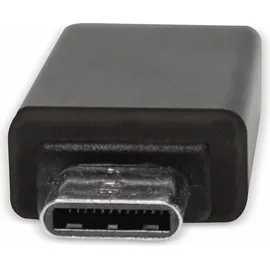 Logilink USB-C auf USB-A Adapter Silber