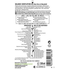 Sante Balance Bodylotion Aloe & Mandel Lotion 150 ml