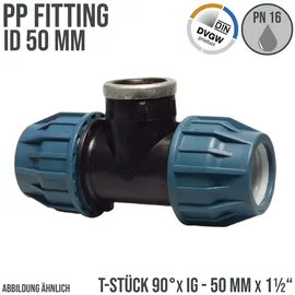 Jason Rohrverbinder T-Stück 50 mm frostsicher