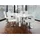 SalesFever Esstisch 180 x 75 x 90 cm hochglanz lackiert weiß