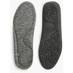 Memory Foam Sohle Gr. 35 - 46 - Damen, Herren - grau