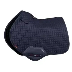 LeMieux Springschabracke Suede CC Square navy WB (Warmblut)