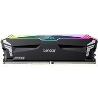 Lexar ARES RGB Black DIMM Kit 32GB, DDR5-6400, CL32-38-38-76, on-die ECC (LD5EU016G-R6400GDLA)