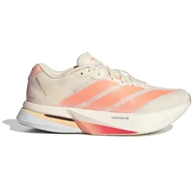 adidas Adizero Boston 13 Damen Off White/Beam Orange/Acid Orange 38 2/3