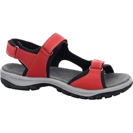 LONGO Trekkingsandalen in Rot | Gr.: 36