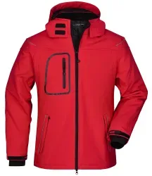 James® & Nicholson Winter Softshelljacke JN1000, red JN1000 , 1 Stück, Größe: XL