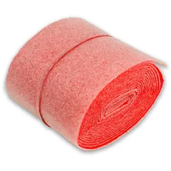 Wickelstreifen mit PE-Schutzfolie, 2mm, rot (Ausführung: 2mmx70mmx3.6m)