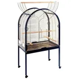 Großer Vogelkäfig Auf Fuß, Voliere Für Kanarienvögel, Papageien, Große Wellensittiche, Kakadus, Ara, Vogelkäfig Mit Ständer, 85x