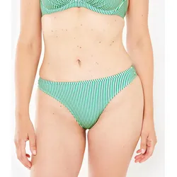 Bikini-Hose Damen gestreift Nina grün/weiß GRÜN DE 38 / FR 40