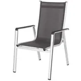 MWH Das Original Elements Stappelsessel 64,5 x 69 x 98 cm silber/anthrazit