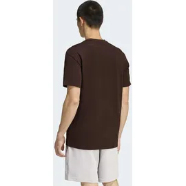 adidas Trefoil Ess Tee aurora coffee S