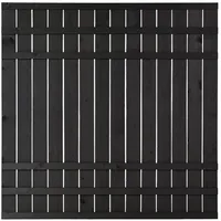 Plus Rustik 180 x 180 cm schwarz