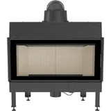 AZURA HOME DESIGN Nadia Kamineinsatz Stahl Schwarz