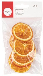 Rayher Dekoartikel orange Orangenscheiben getrocknet