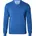 Strickpullover V-Ausschnitt Blau 2XL