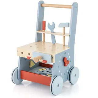 Lauflernwagen Baby Lauflernhilfe Baby Walker Montessori Holz Gehfrei