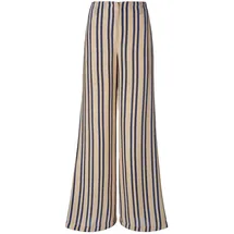 Madeleine Palazzohose Weite Streifenhose Blau 36