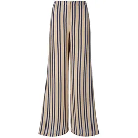 Madeleine Palazzohose Weite Streifenhose Blau 36