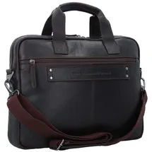 The Chesterfield Brand Wax Pull Up Aktentasche Leder 40 cm Laptopfach braun
