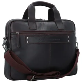 The Chesterfield Brand Wax Pull Up Aktentasche Leder 40 cm Laptopfach braun