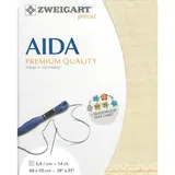 Zweigart Precut Stern-Aida col.770 Stoffzuschnitt, 48 x 68 cm