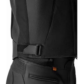 RST S1 Mesh D3O Lederjacke Schwarz 3XL
