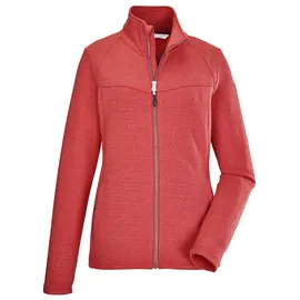 KILLTEC Damen Stretchjacke mit Stehkragen/Fleecejacke KOS 102 WMN FLX JCKT, coral pink, 40