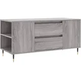 furnicato Couchtisch Grau Holzwerkstoff 102 x 50 x 44,5 cm