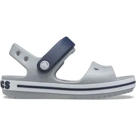 Crocs Kids Crocband Sandalen Light Grey/Navy 22,5