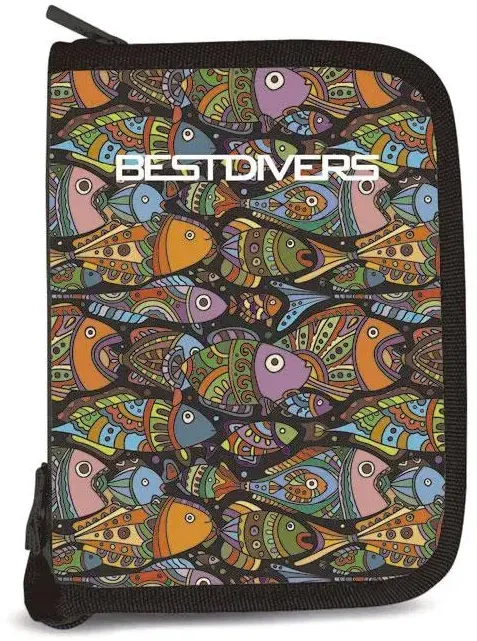 Best Divers Dive Art11 6-ring-tauchtagebuch-umschlag - Batik - One Size