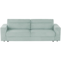 Sofa.de Big Sofa mit Schlaffunktion Branna ¦ grün ¦ Maße (cm): B: 250 H: 101 T: 105