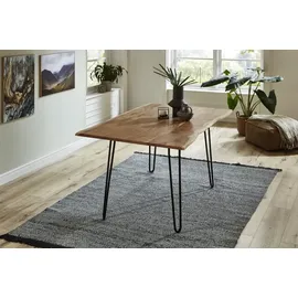möbelliebling Hannah 90 x 76 x 90 cm natur Akazie