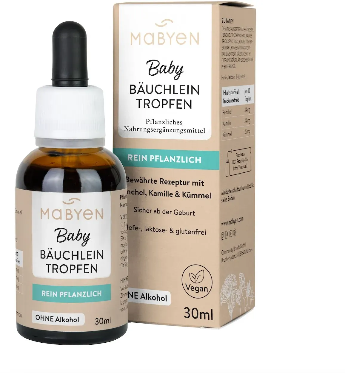 Mabyen Baby Bäuchlein-Tropfen Tropfen 30 ml