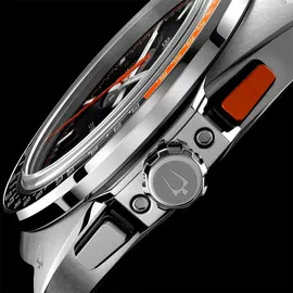 BULOVA Racer Chronograph Leder 42 mm 98B427