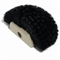 Siena Garden Handfeger Spinnfeger Halbmond Schwarz