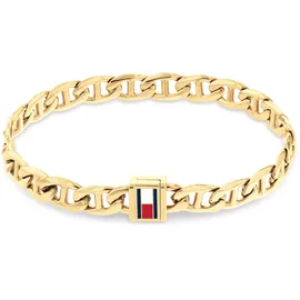 Tommy Hilfiger OCEANIC Armband Edelstahl goldfarben 2790646 Größe 19 cm