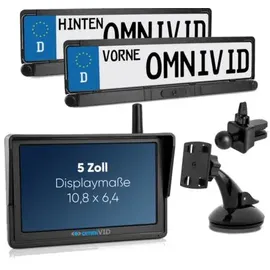 omnivid Rückfahrkamera Solar6 DUO