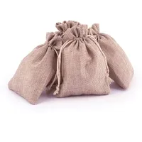 pajoma® Adventskalender Jute Beutel Natur Beige 24 Stück – 10x13 cm Säckchen zum Befüllen – Wiederverwendbare Jutesäckchen mit Kordel