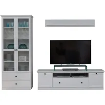 trendteam Vitrine Baxter 273 x 196 x 41 cm Weiß