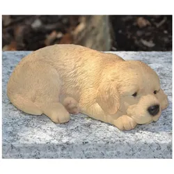 Dazikemo Dekofigur Gartenfigur Golden Retriever
