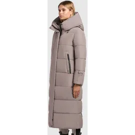 khujo Wintermantel greige XS