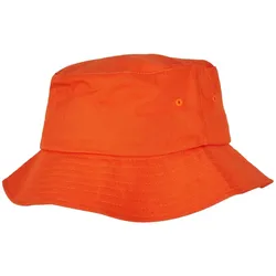 Baumwoll -Twill -Eimerhut - Orange - Mann - Flexfit