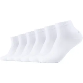 s.Oliver Kurzsocken 6 Paare Weiß 39-42