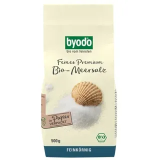 Byodo Premium Meersalz feinkörnig bio 500g