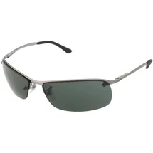 Ray-Ban RB3183, 004/71), 63) gunmetal - green