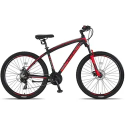 ALTEC Mountainbike 27.5 Zoll CAMARO Disc SCHWARZ|ROT|ROT 45