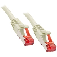 Lindy 47710 RJ45 Netzwerkkabel, Patchkabel CAT 6 S/FTP Grau