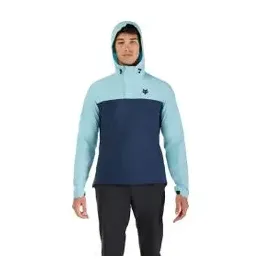 Fox ranger wind herren kapuzenpullover blau - S
