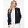Zwillingsherz Sweatjacke "Meine Heimat", Damen, Gr. L/XL, marine, Sweatware, Obermaterial: 50% Baumwolle, 50% Polyester, bequem hüftbedeckend, ohne Ausschnitt, angesetztes Bündchen, Sweatjacken Sweatjacke, maritime Stickerei, Reißverschluss, Rippbündchen, Taschen
