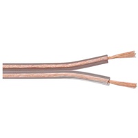 Goobay Lautsprecherkabel transparent CCA 2 X 4.0 mm -